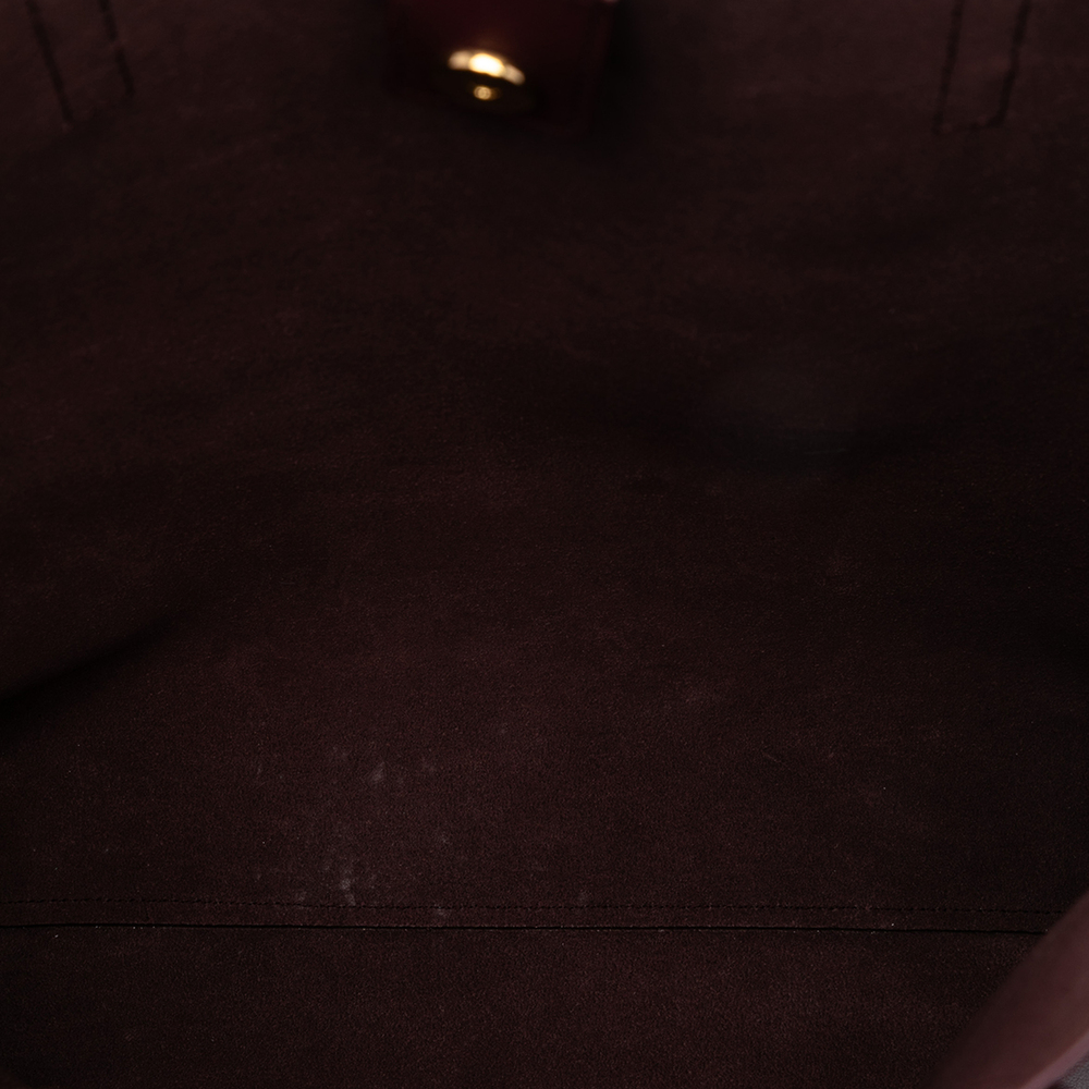 Pre-Loved Saint Laurent North South Leather Shopping Tote - Picture 4 of 7